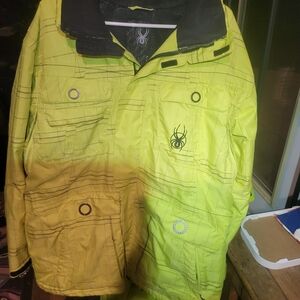 Spyder Yellow Ski & Snowboard Jacket